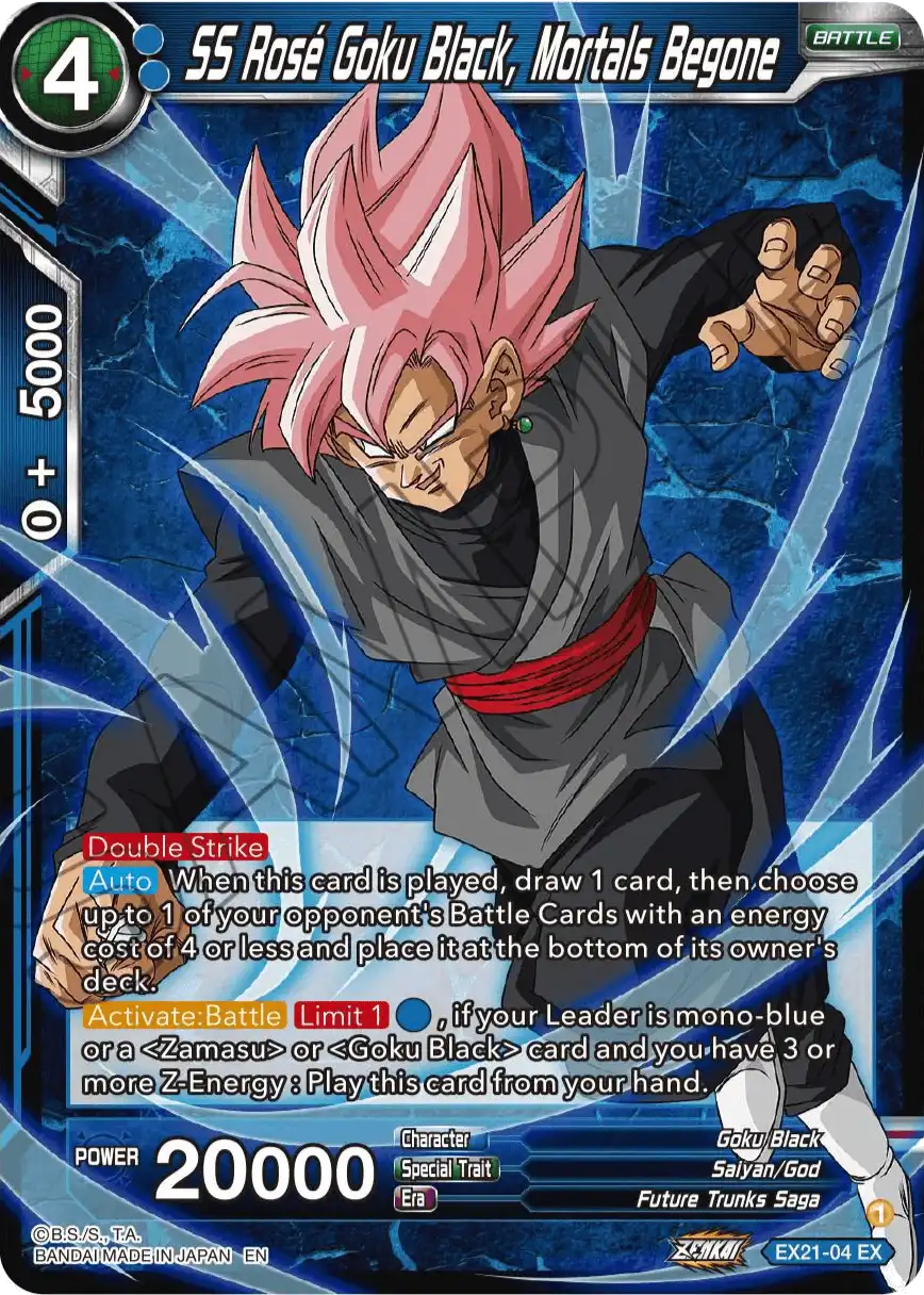 SS Rose Goku Black, Mortals Begone
