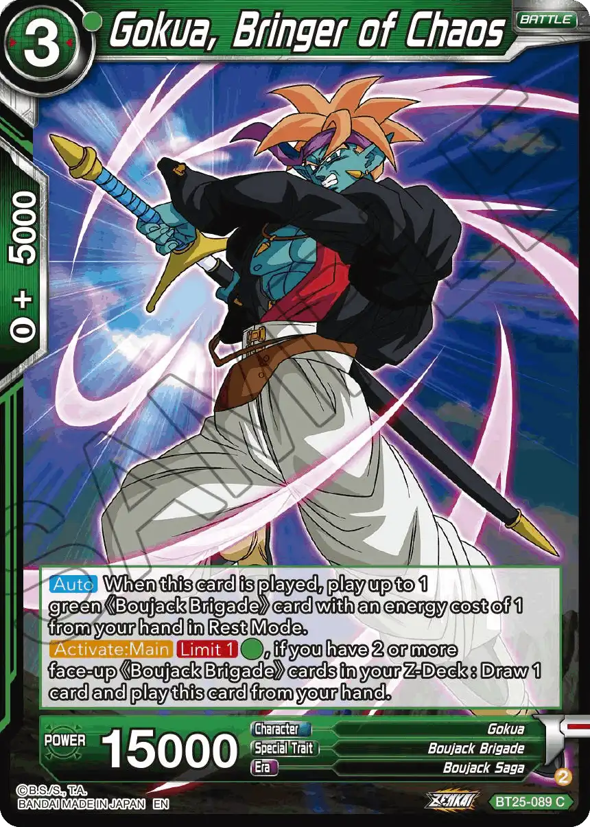 Gokua, Bringer of Chaos