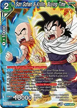 Son Gohan & Krillin, Buying Time