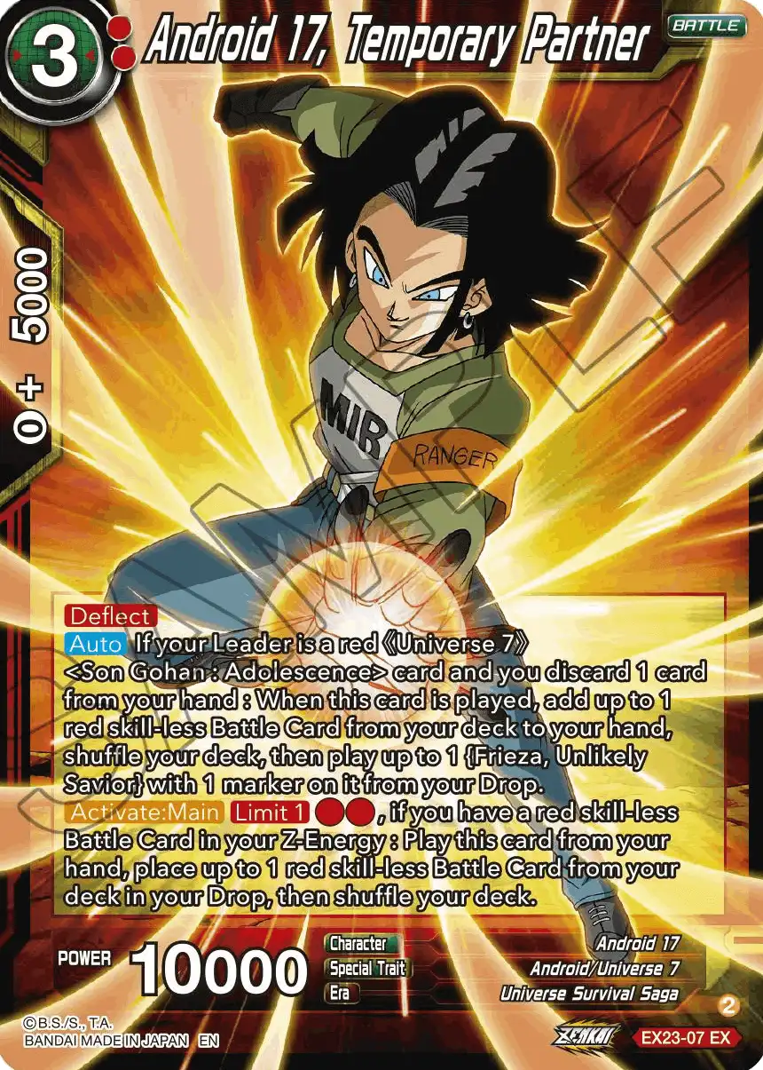 Android 17, Temporary Partner