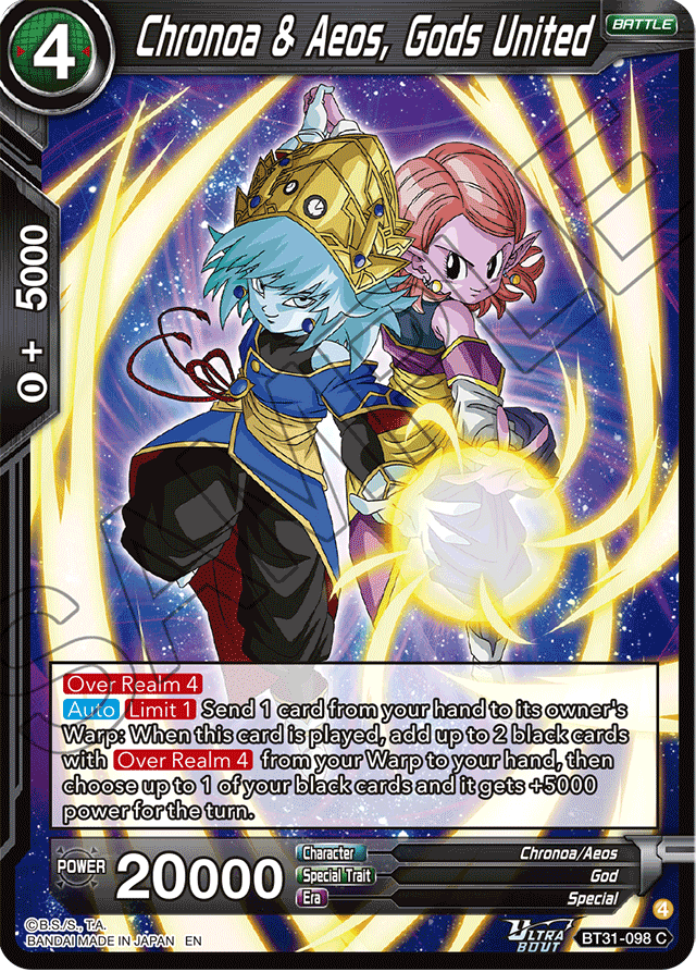 Chronoa & Aeos, Gods United