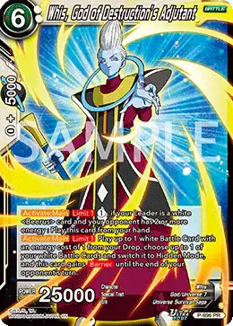 Whis, God of Destruction's Adjutant