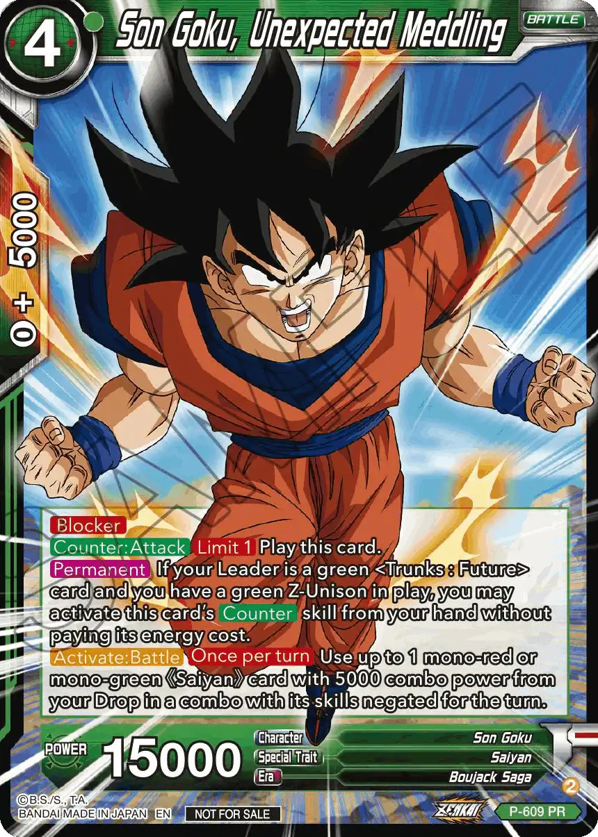 Son Goku, Unexpected Meddling