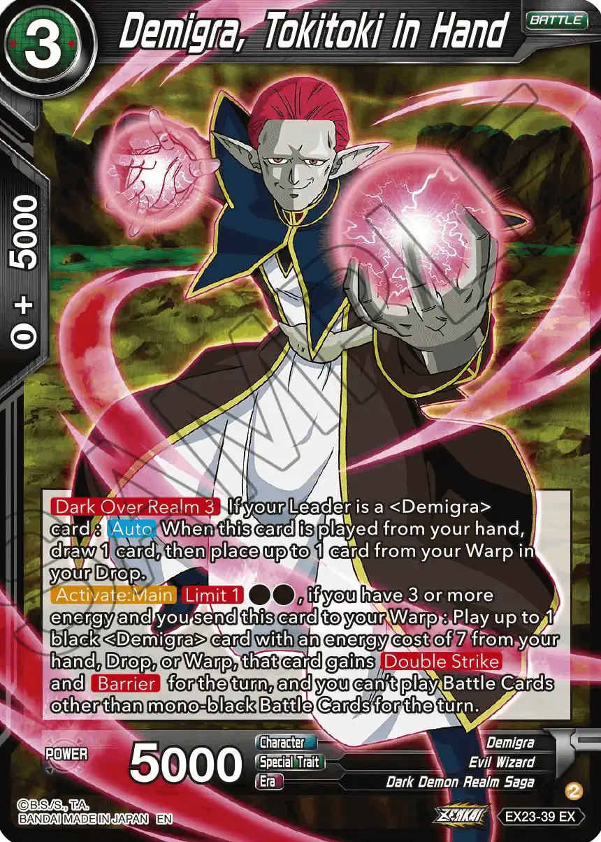 Demigra, Tokitoki in Hand