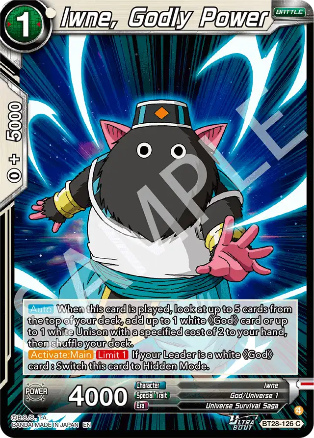 Iwne, Godly Power
