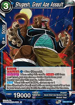 Shugesh, Great Ape Assault