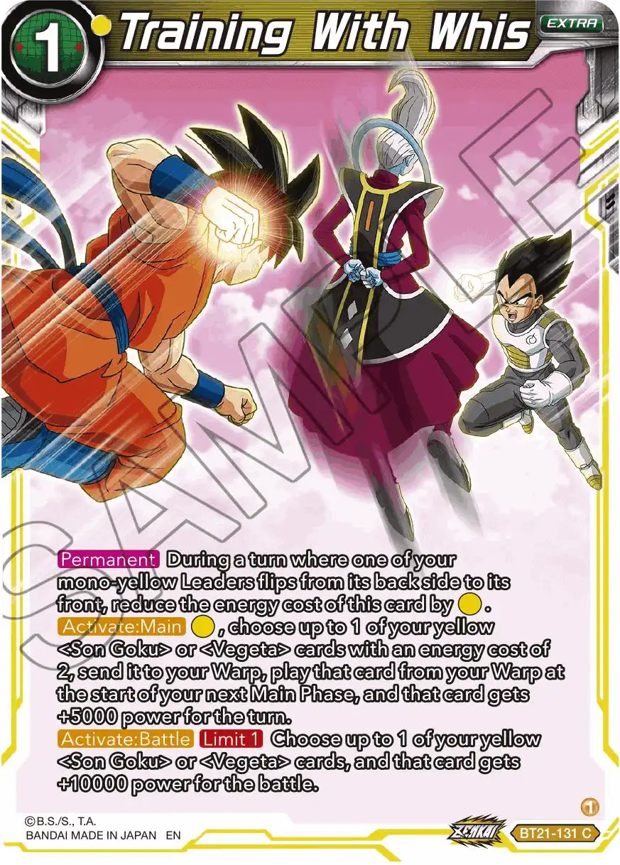 Training With Whis