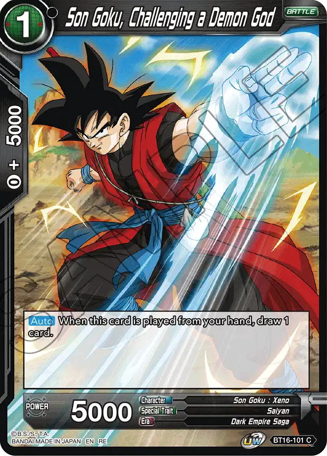 Son Goku, Challenging a Demon God