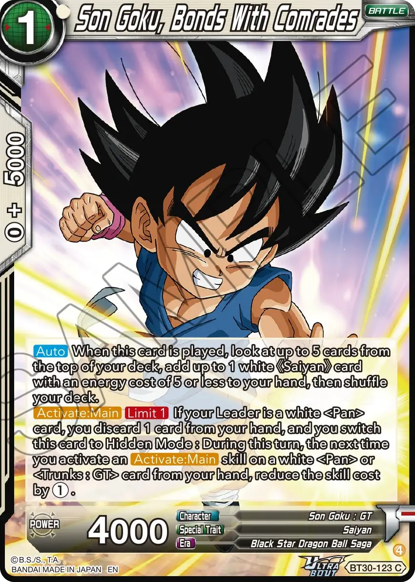 Son Goku, Bonds With Comrades