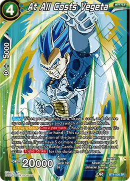 At All Costs Vegeta