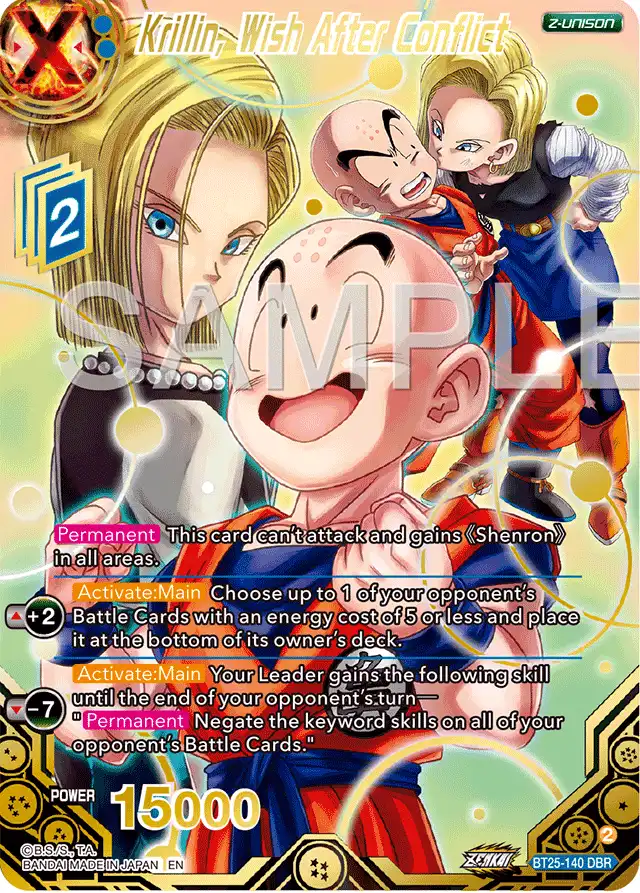 Krillin, Wish After Conflict