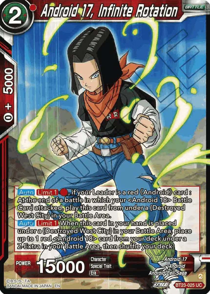 Android 17, Infinite Rotation