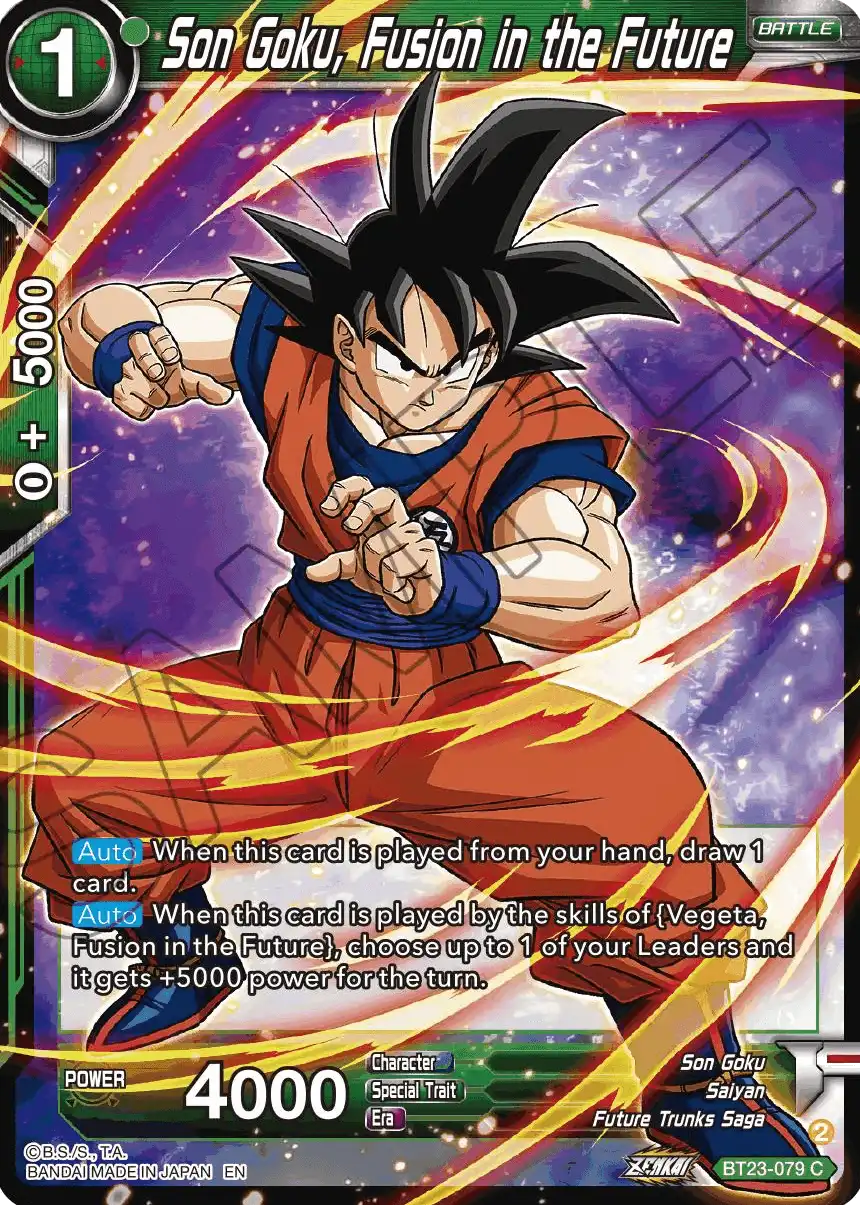 Son Goku, Fusion in the Future