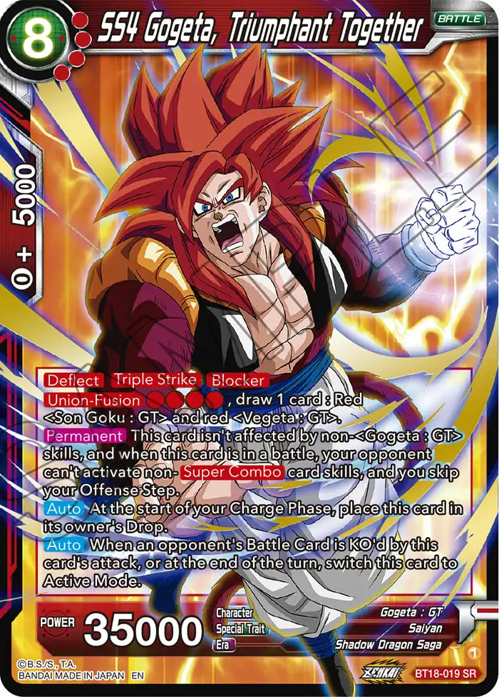 SS4 Gogeta, Triumphant Together