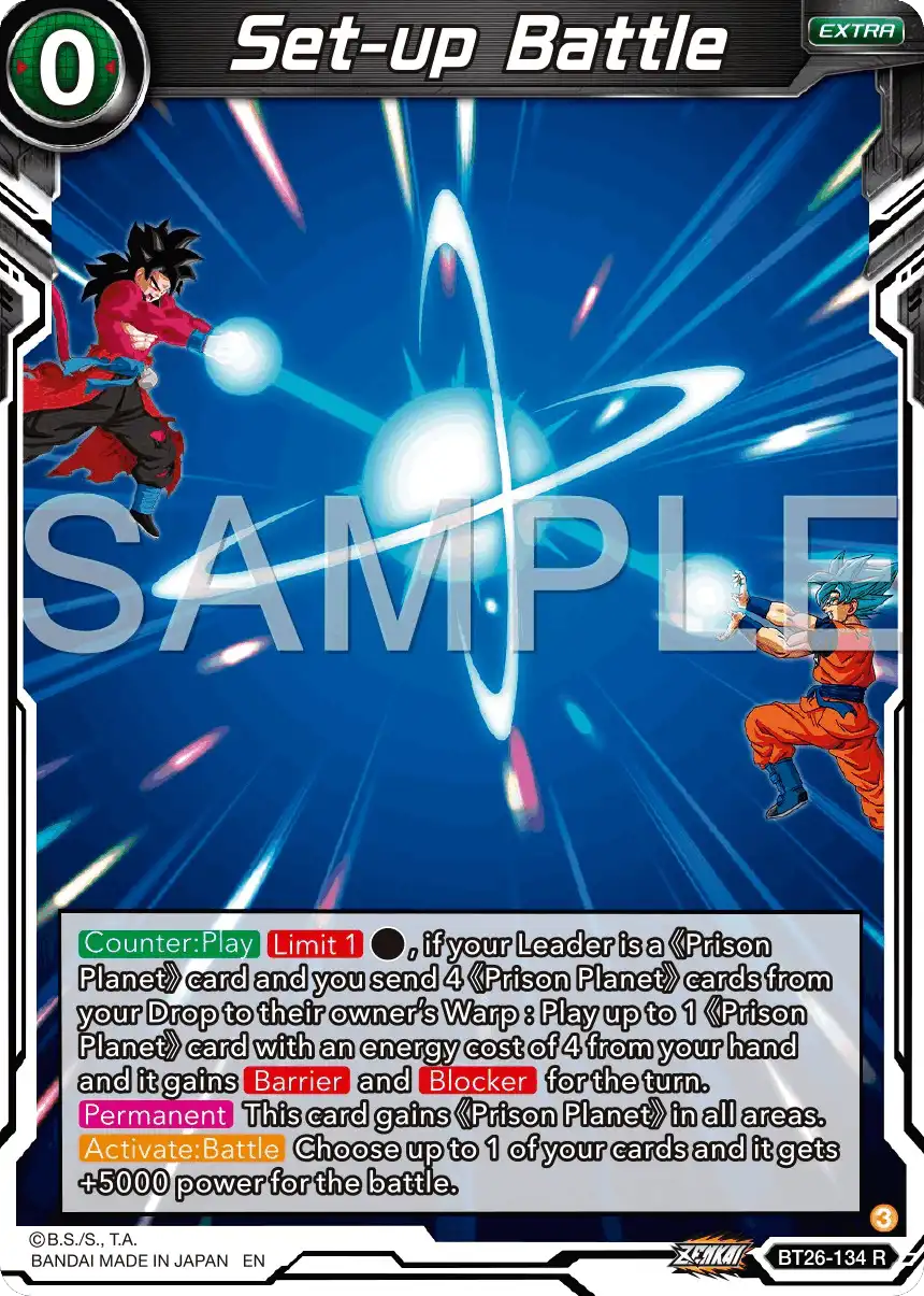 Set-up Battle