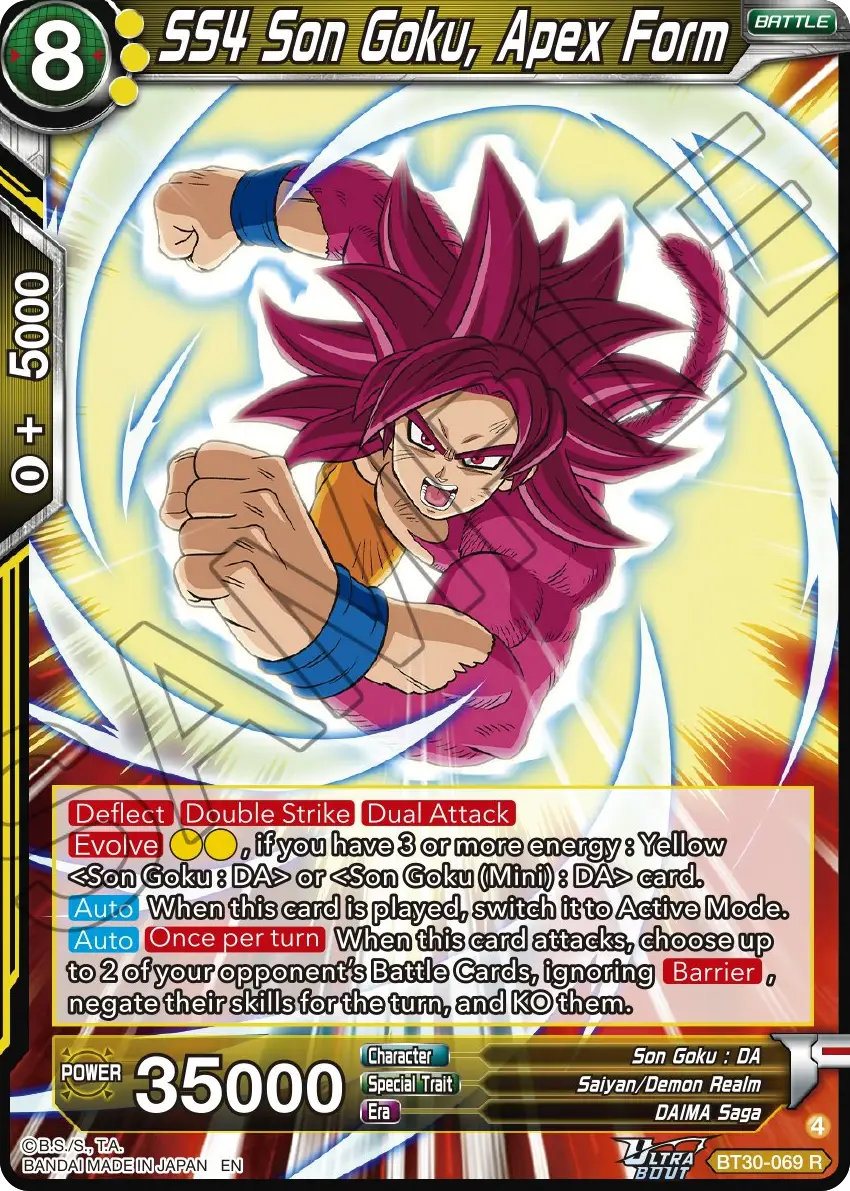 SS4 Son Goku, Apex Form