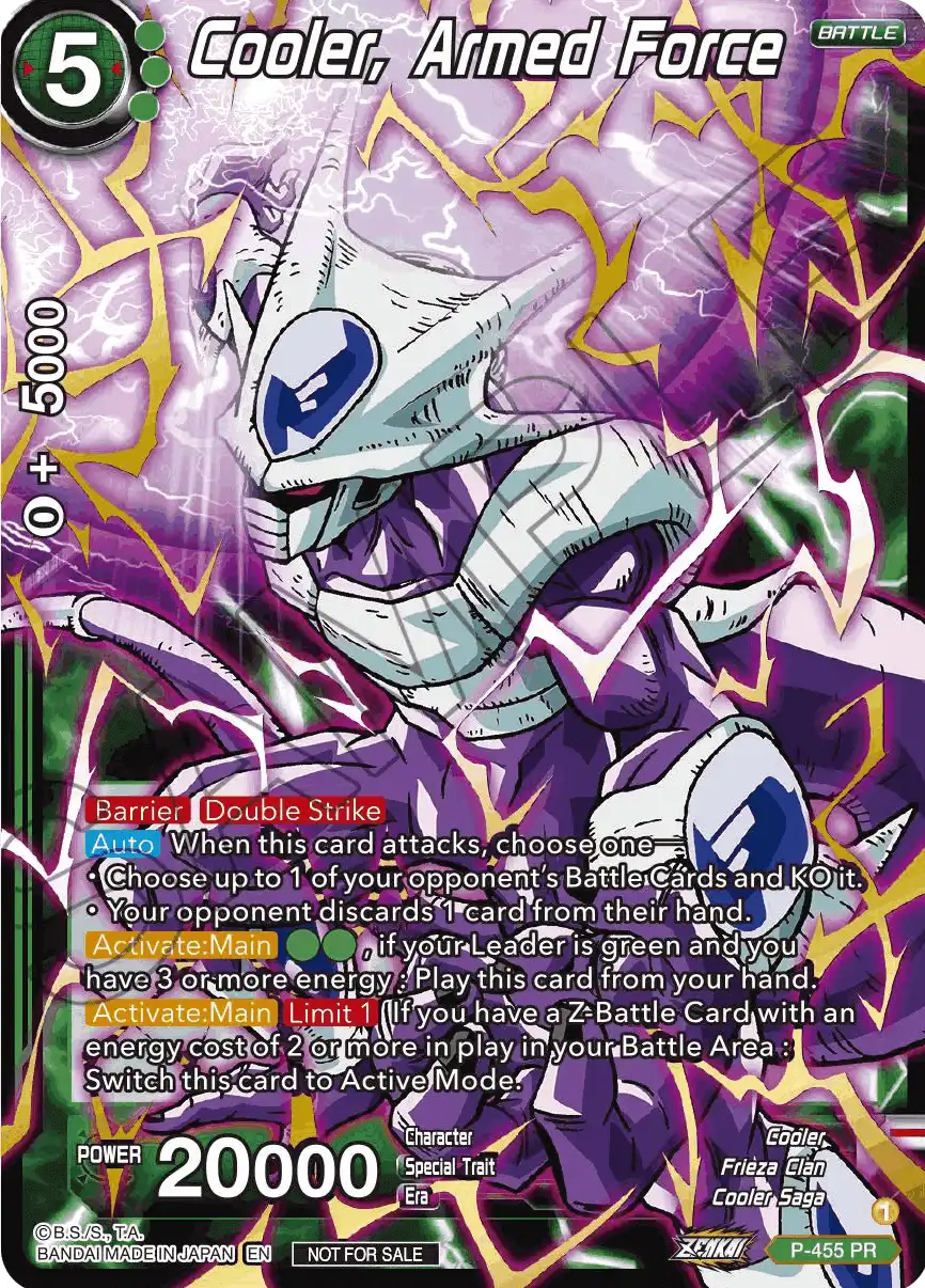 Cooler, Armed Force