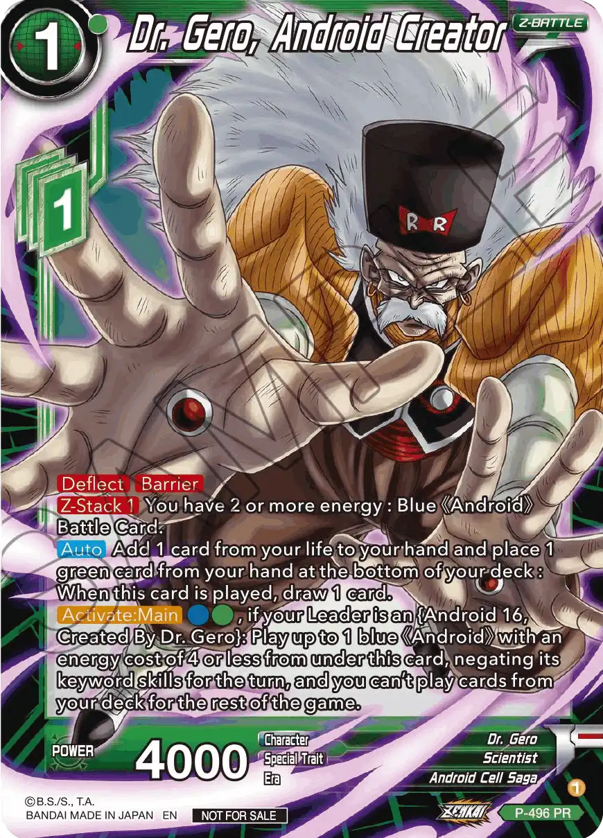 Dr. Gero, Android Creator