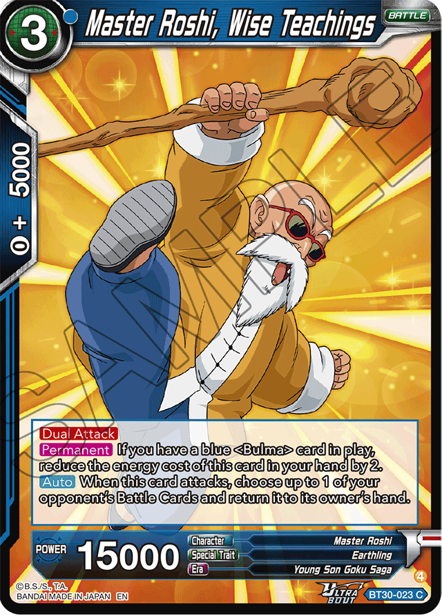 Master Roshi, Wise Teachings