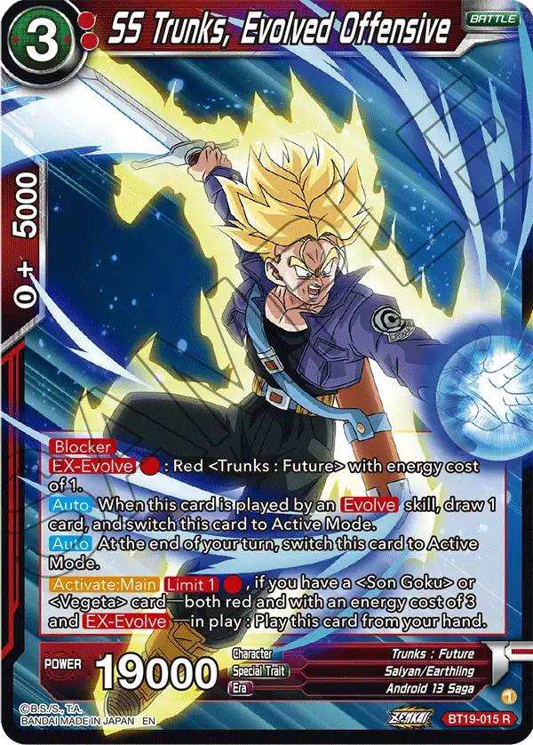 SS Trunks, Evolved Offensive