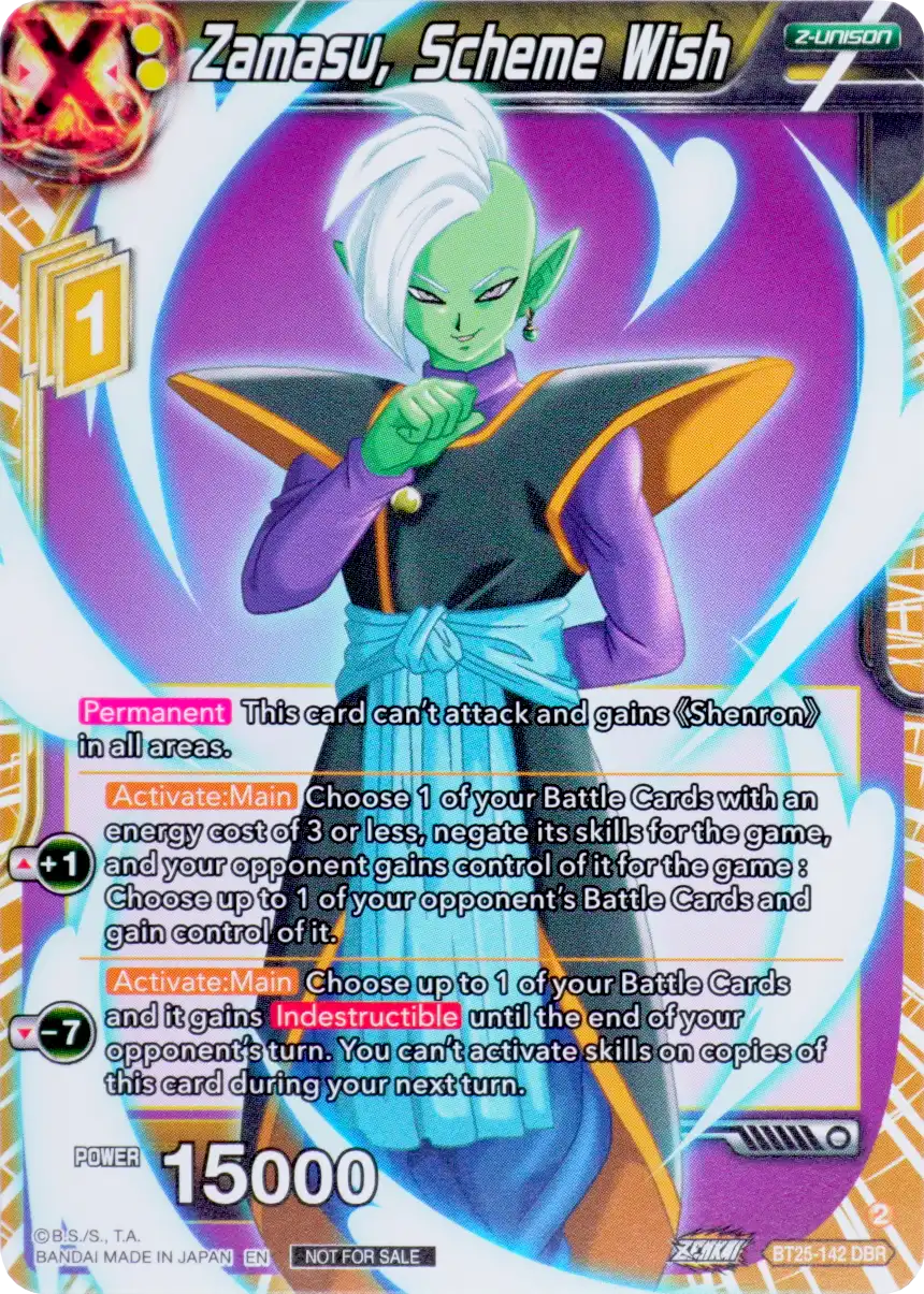 Zamasu, Scheme Wish
