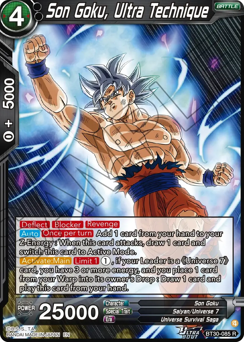 Son Goku, Ultra Technique