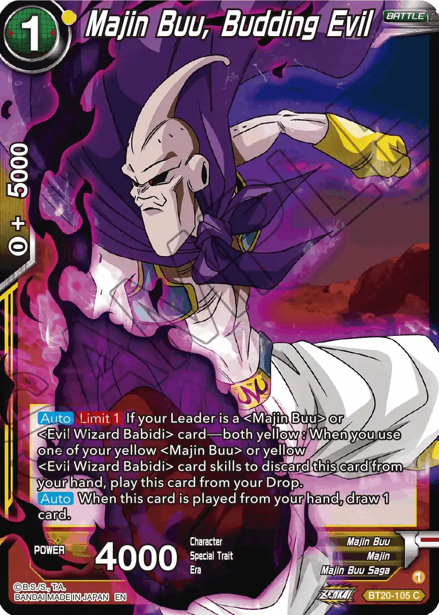 Majin Buu, Budding Evil