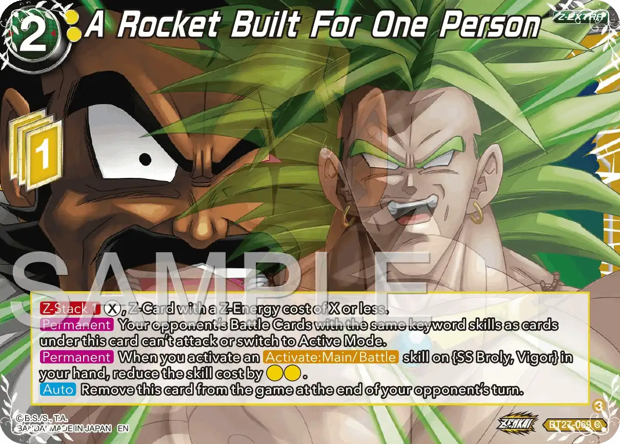 A Rocket Built For One Person