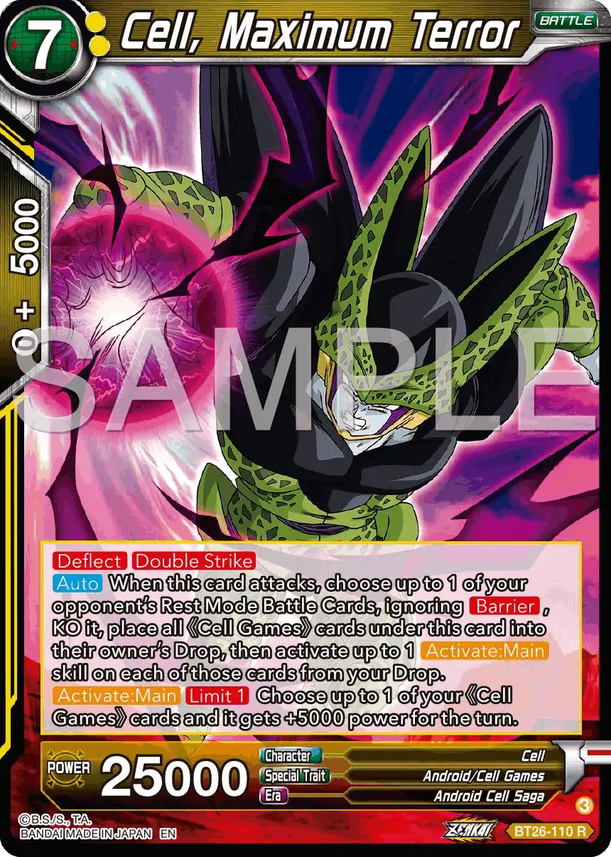Cell, Maximum Terror