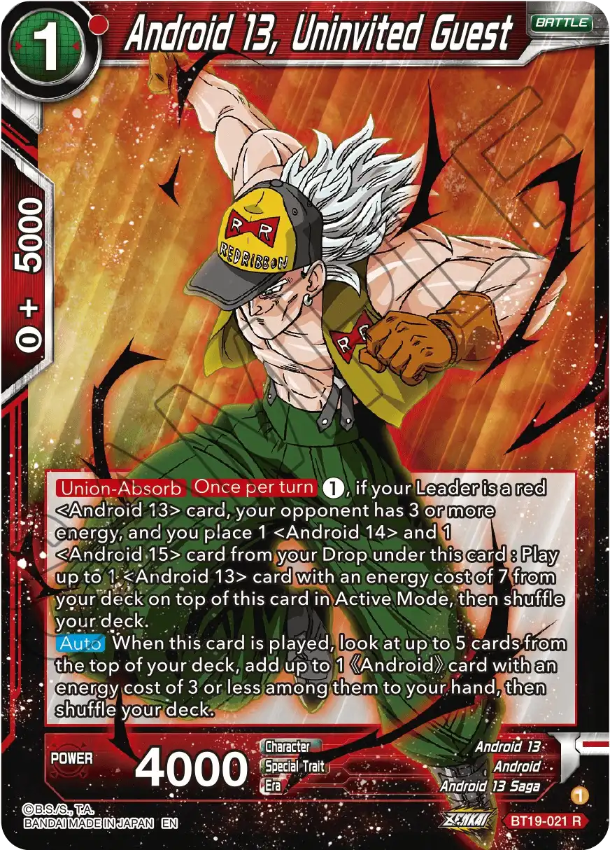 Android 13, Uninvited Guest