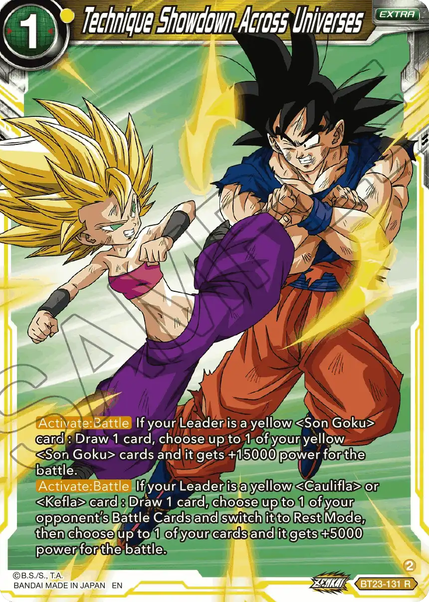 Technique Showdown Across Universes