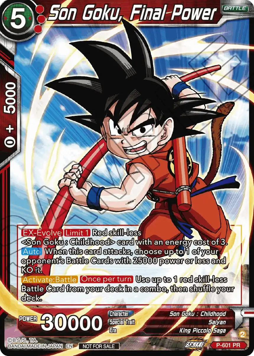 Son Goku, Final Power