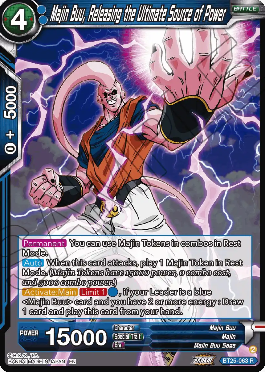 Majin Buu, Releasing the Ultimate Source of Power