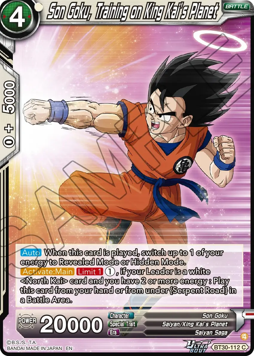 Son Goku, Training on King Kai's Planet