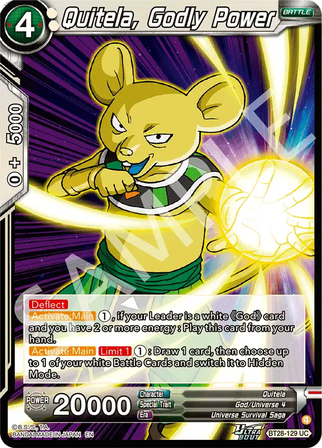 Quitela, Godly Power