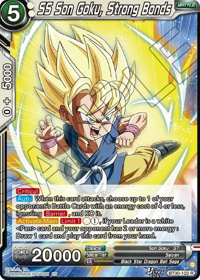 SS Son Goku, Strong Bonds