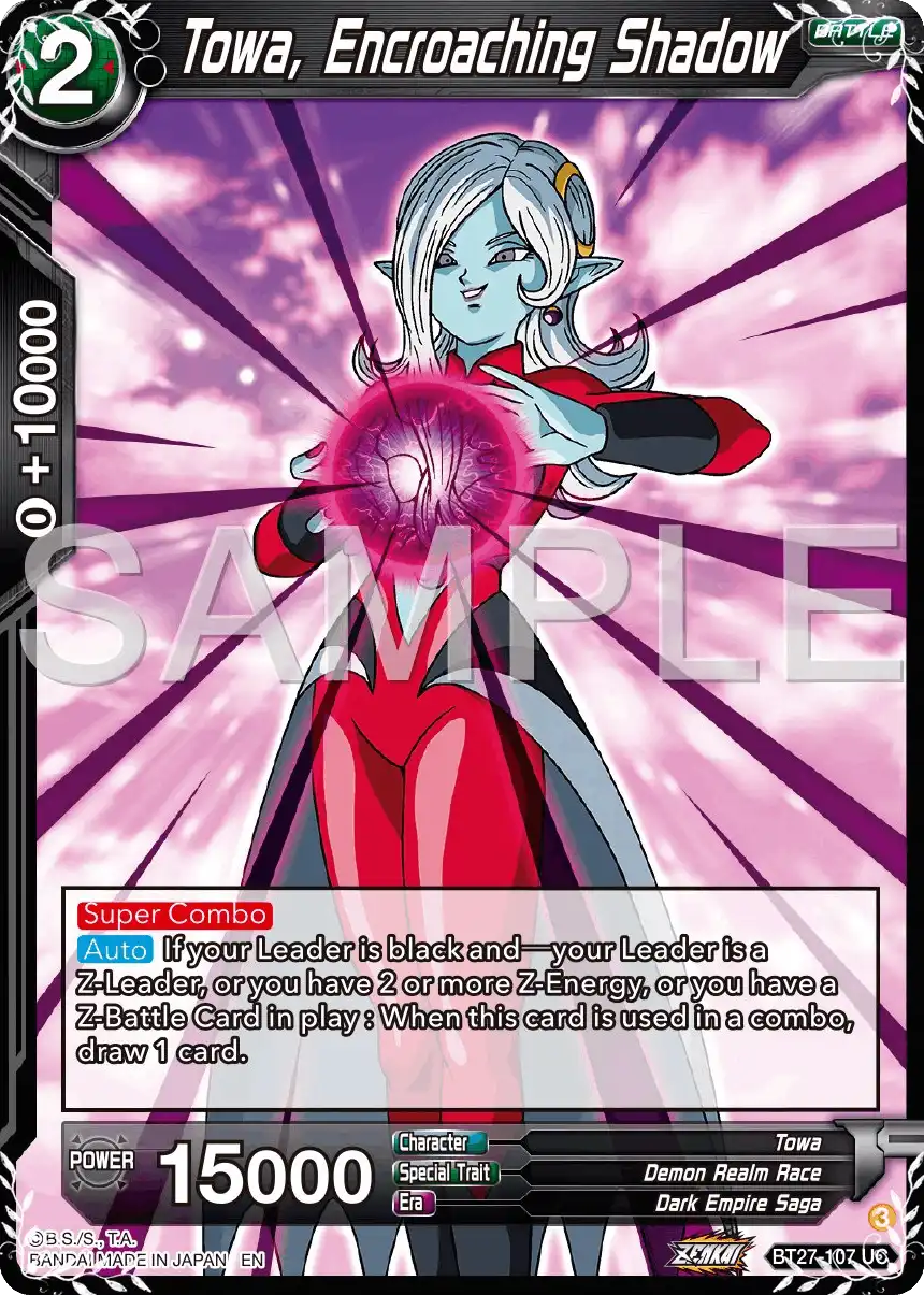 Towa, Encroaching Shadow