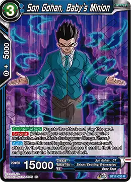 Son Gohan, Baby's Minion