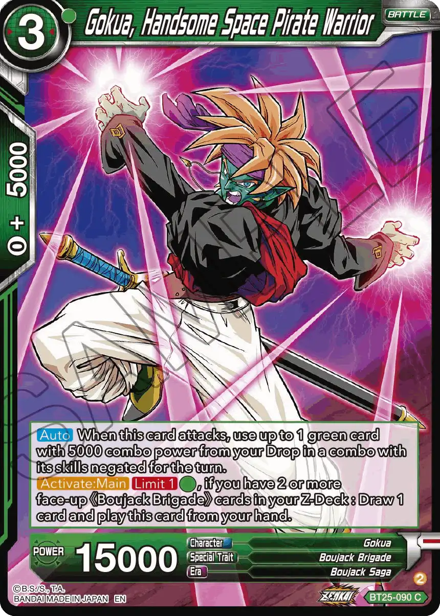 Gokua, Handsome Space Pirate Warrior