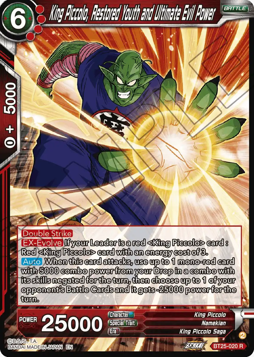 King Piccolo, Restored Youth and Ultimate Evil Power