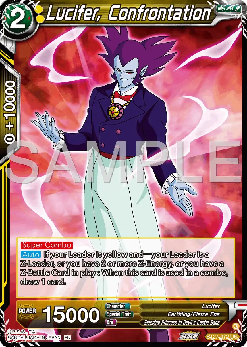 Lucifer, Confrontation