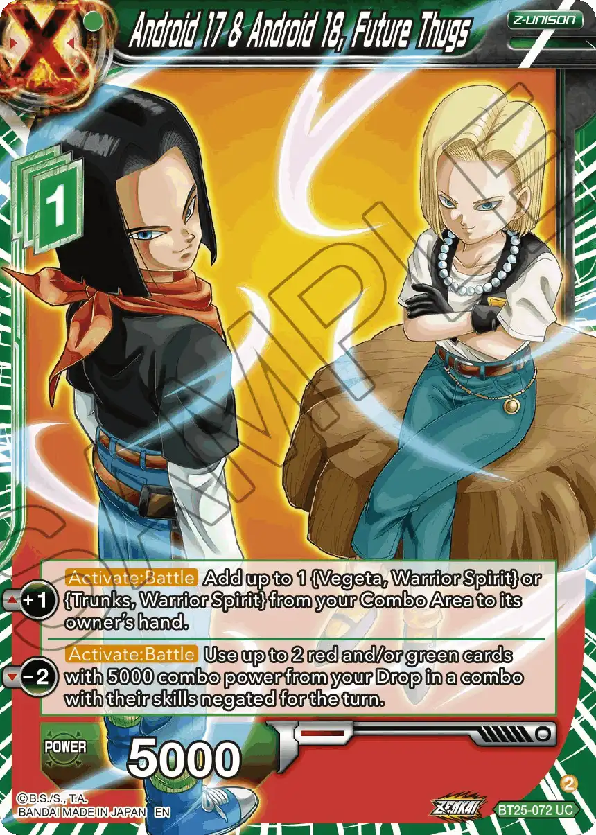 Android 17 & Android 18, Future Thugs