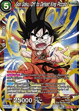 Son Goku, Off to Defeat King Piccolo