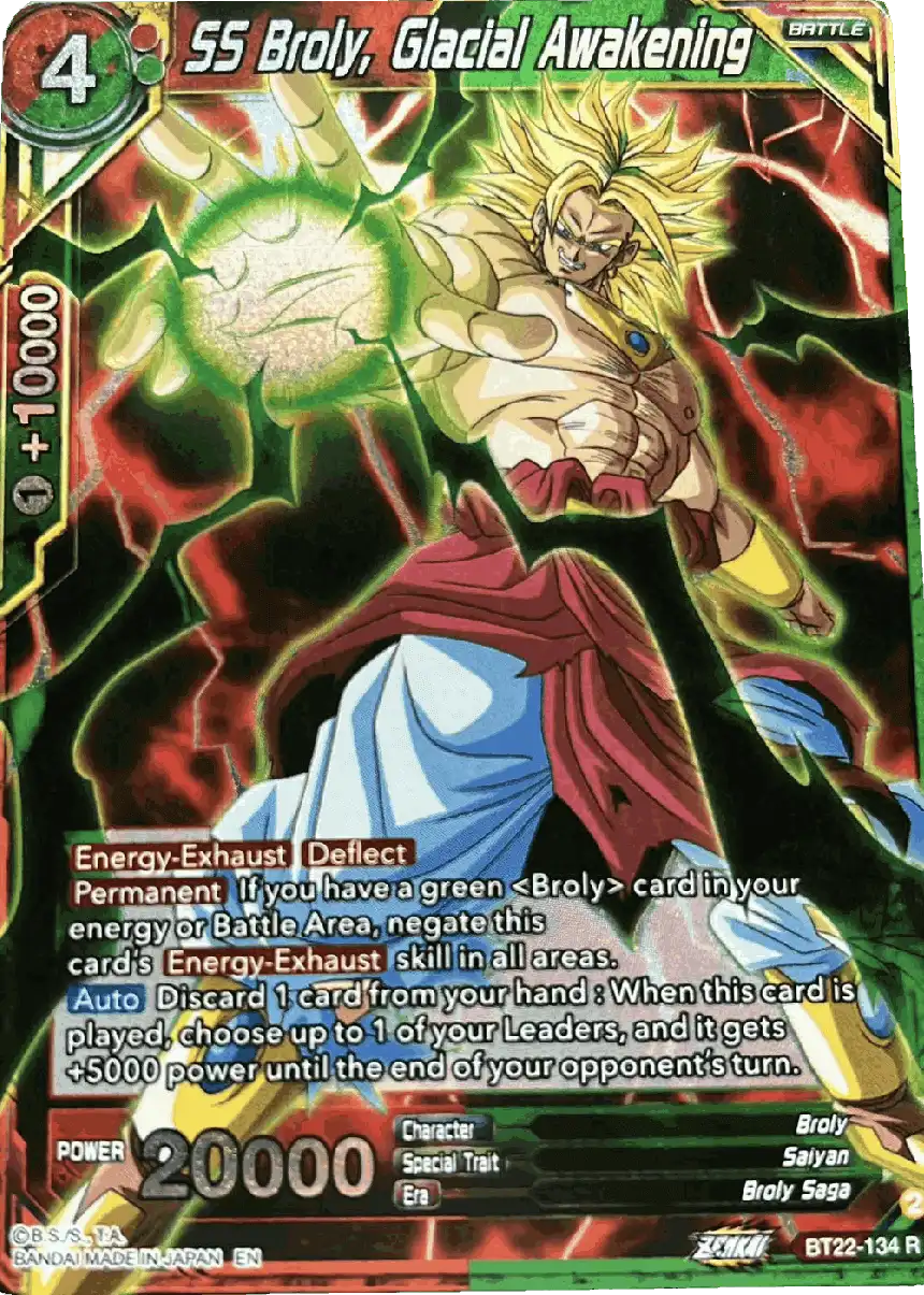 SS Broly, Glacial Awakening
