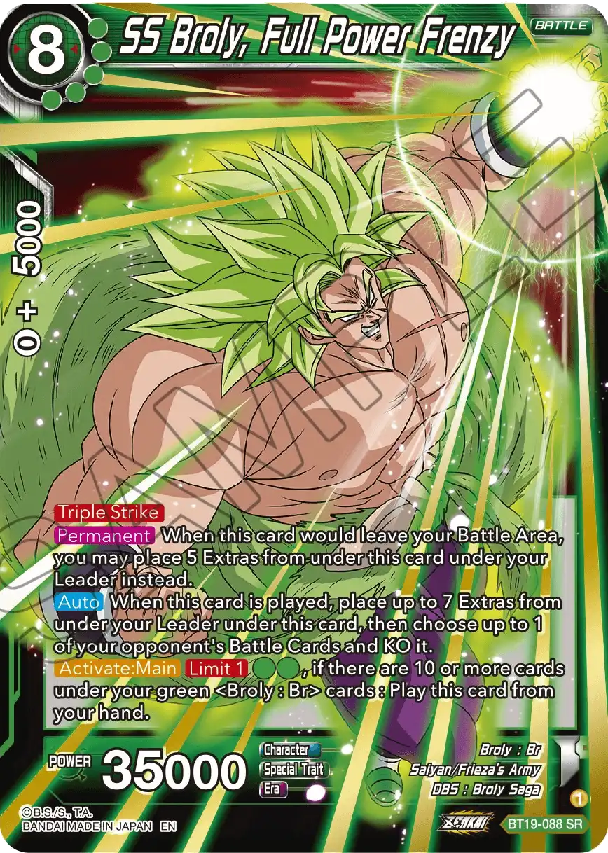 SS Broly, Full Power Frenzy