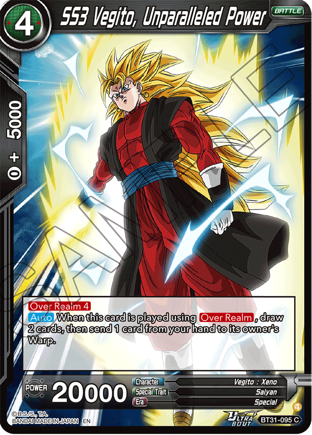 SS3 Vegito, Unparalleled Power