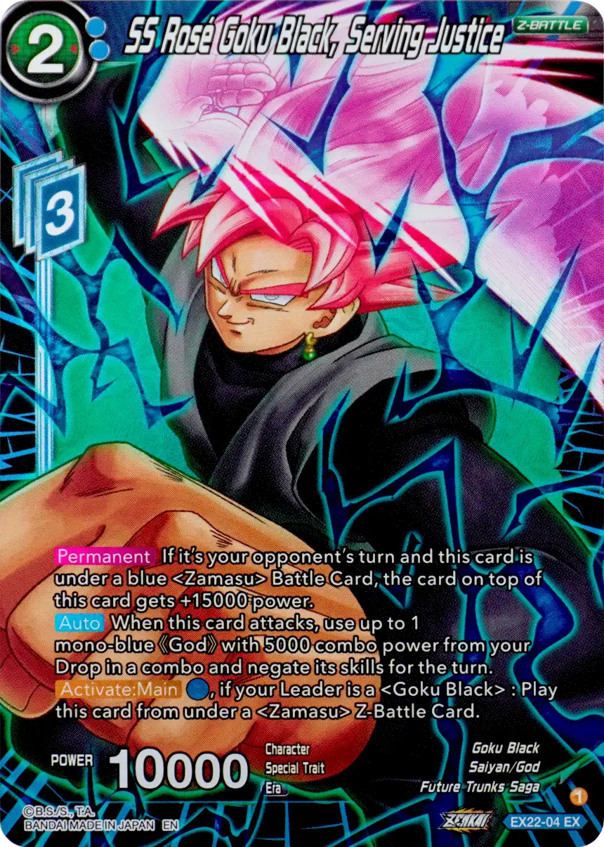 SS Rose Goku Black, Serving Justice