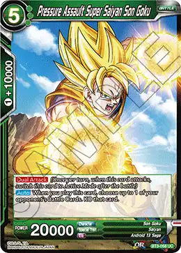 Pressure Assault Super Saiyan Son Goku