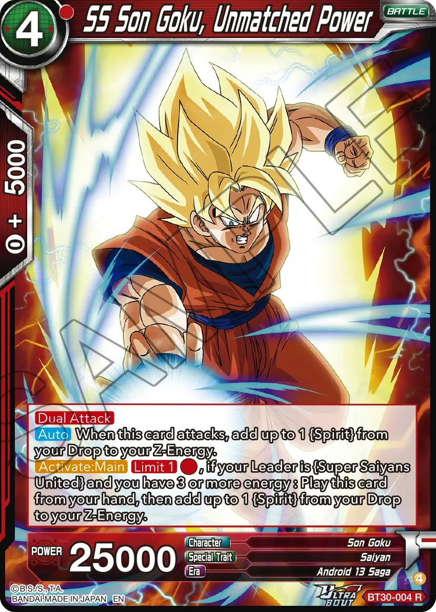 SS Son Goku, Unmatched Power