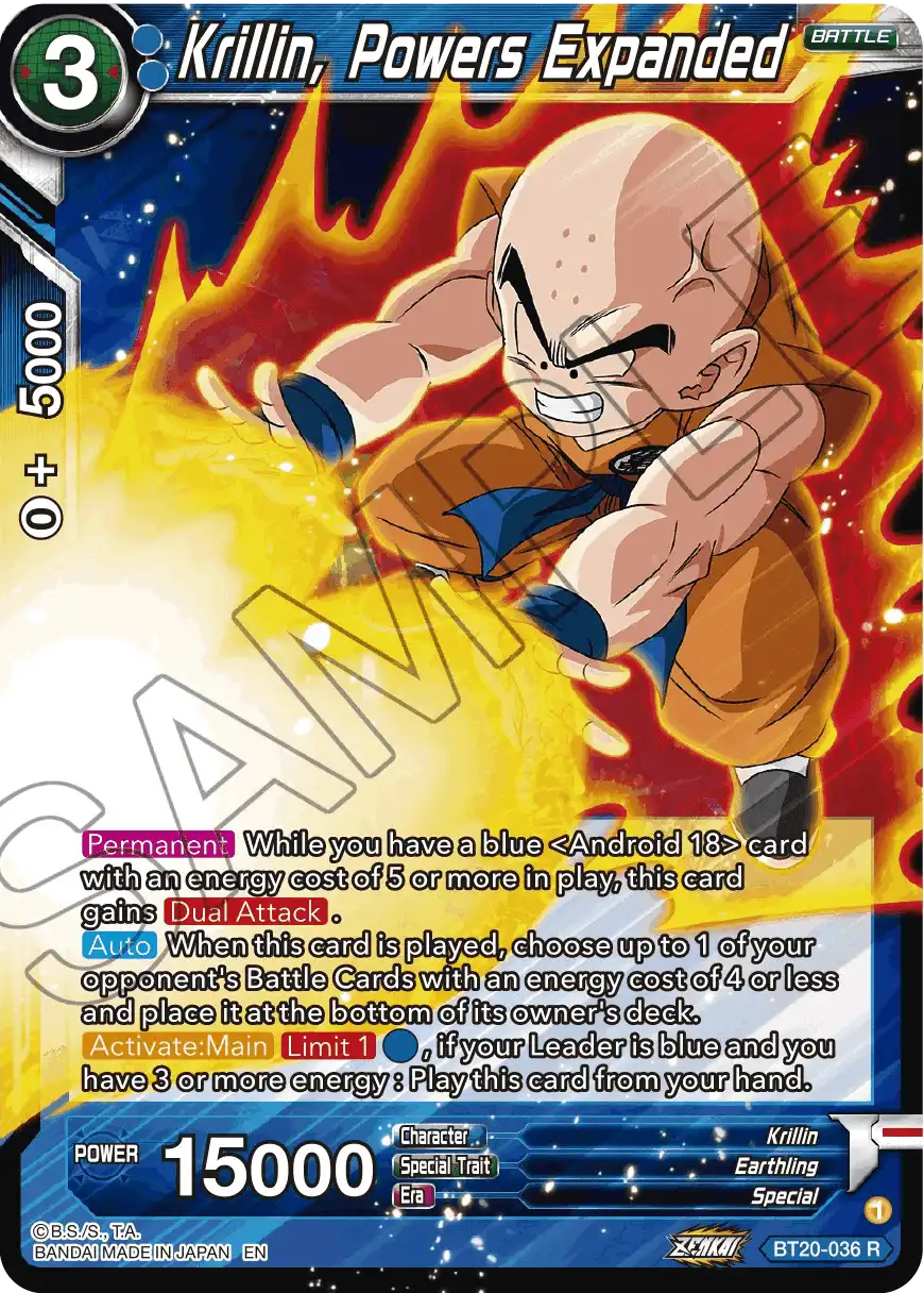 Krillin, Powers Expanded